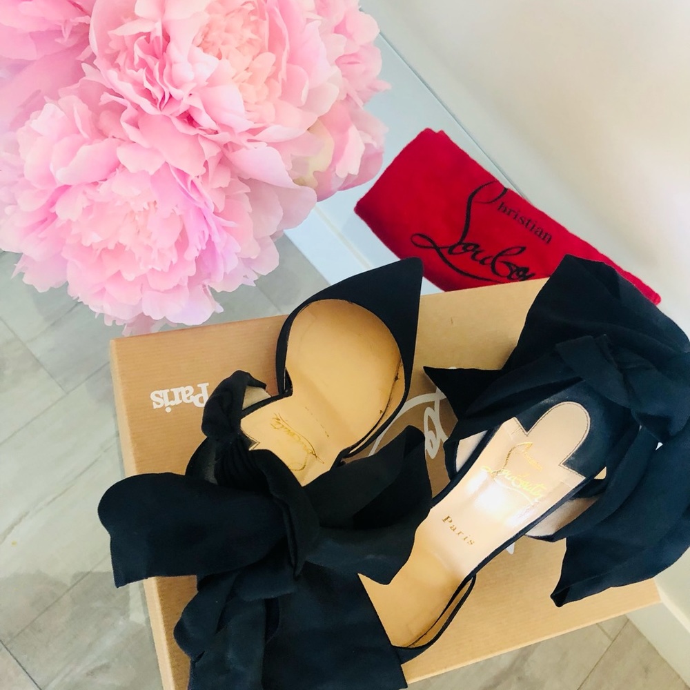 Christian Louboutin DOUCE DU DESERT BLACK. - Picture 3 of 8